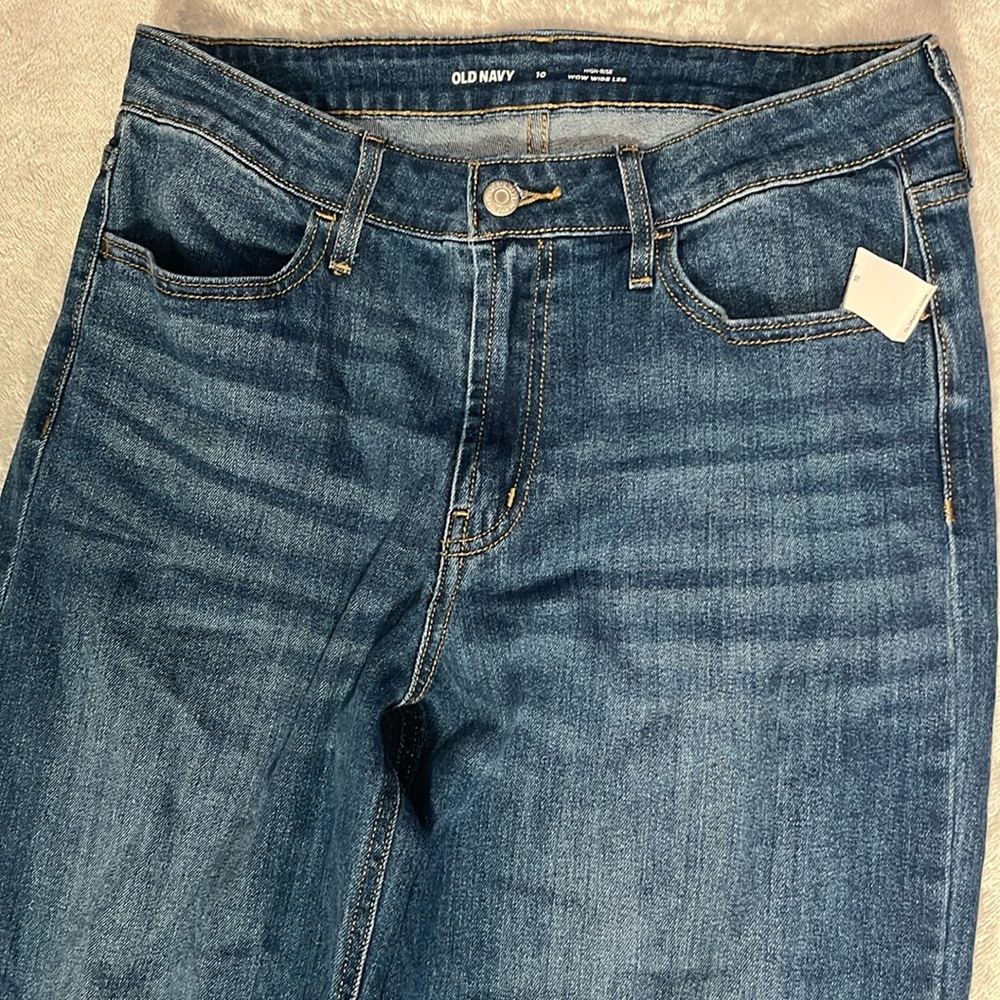 Old navy wow wide leg jeans